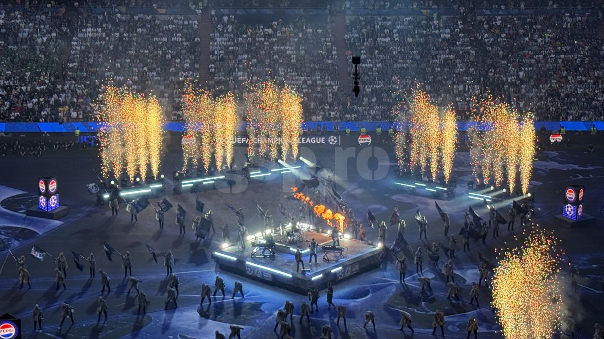 Show grandios cu flăcări și lumini speciale! Linkin Park și David Garrett au concertat în deschiderea finalei Ligii Campionilor