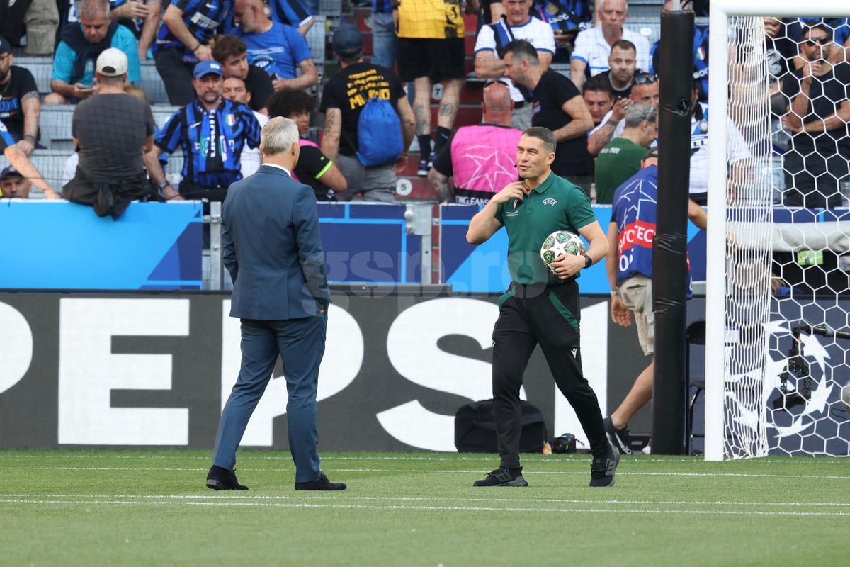 Istvan Kovacs, IMPECABIL în PSG - Inter » Cea mai discutată decizie a venit chiar în minutul 90! GSP a analizat toate fazele, fiecare cartonaș