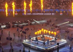 Show grandios cu flăcări și lumini speciale! Linkin Park și David Garrett au concertat în deschiderea finalei Ligii Campionilor