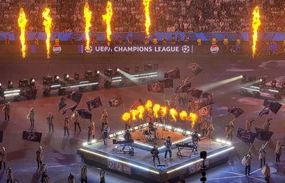 Show grandios cu flăcări și lumini speciale! Linkin Park și David Garrett au concertat în deschiderea finalei Ligii Campionilor