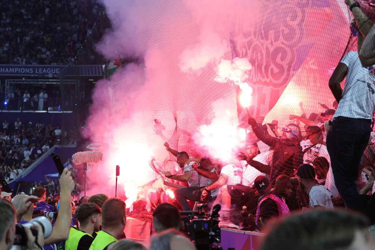 Imaginile pe care UEFA le-ar fi vrut interzise nu s-au văzut la TV! Ce s-a întâmplat la PSG - Inter, finala Ligii Campionilor