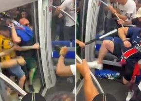 Bătaie la metrou înainte de finala Ligii Campionilor dintre PSG și Inter