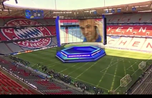 Superstarul a început să plângă pe stadion înainte de PSG - Inter » Imaginile surprinse pe Allianz Arena: „Nu îmi găsesc cuvintele”