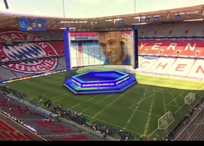 Superstarul a început să plângă pe stadion înainte de PSG - Inter » Imaginile surprinse pe Allianz Arena: „Nu îmi găsesc cuvintele”