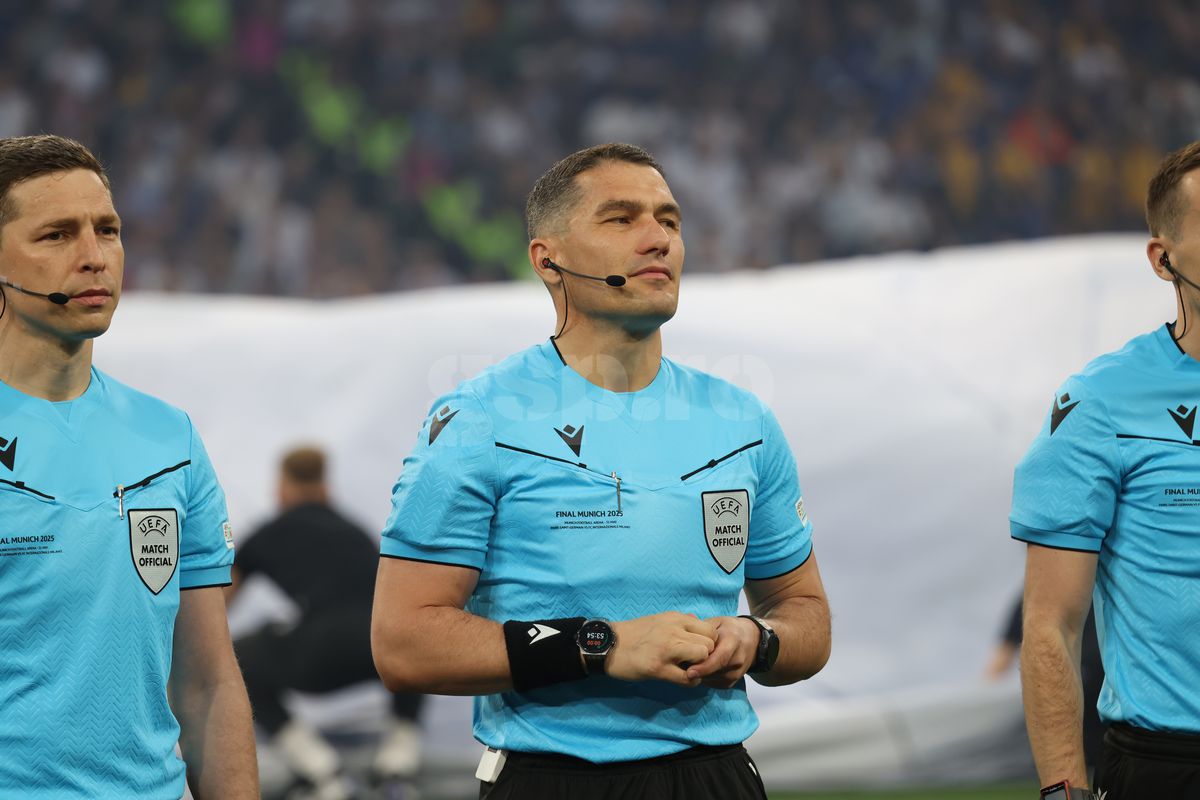 Istvan Kovacs, în PSG - Inter