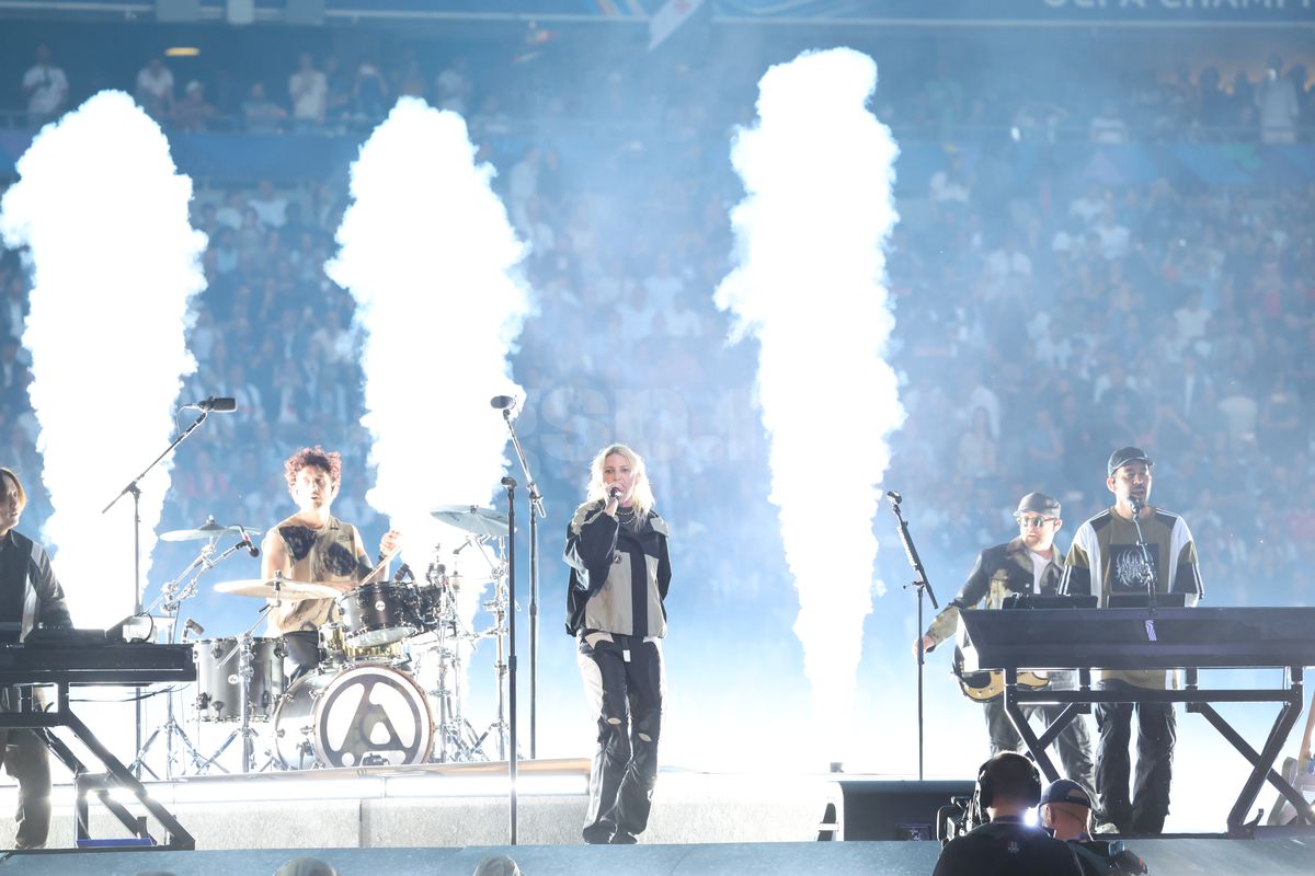 Show grandios cu flăcări și lumini speciale! Linkin Park și David Garrett au concertat în deschiderea finalei Ligii Campionilor