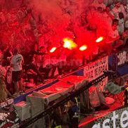 Show pirotehnic al fanilor celor de la PSG, în finala Ligii Campionilor. Foto: Andrei Crăițoiu (GSP.RO)