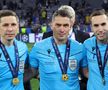 „Centralul” Istvan Kovacs și asistenții Mihai Marica și Ferencz Tunyogi au avut o prestație fără greșeală în finala Ligii Campionilor / FOTO pentru GSP.ro (Ionuț Iordache)