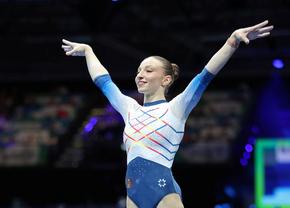 Ana Maria Bărbosu, aur la sol în cadrul Campionatelor Europene de la Leipzig