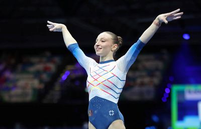 Ana Maria Bărbosu, aur la sol în cadrul Campionatelor Europene de la Leipzig