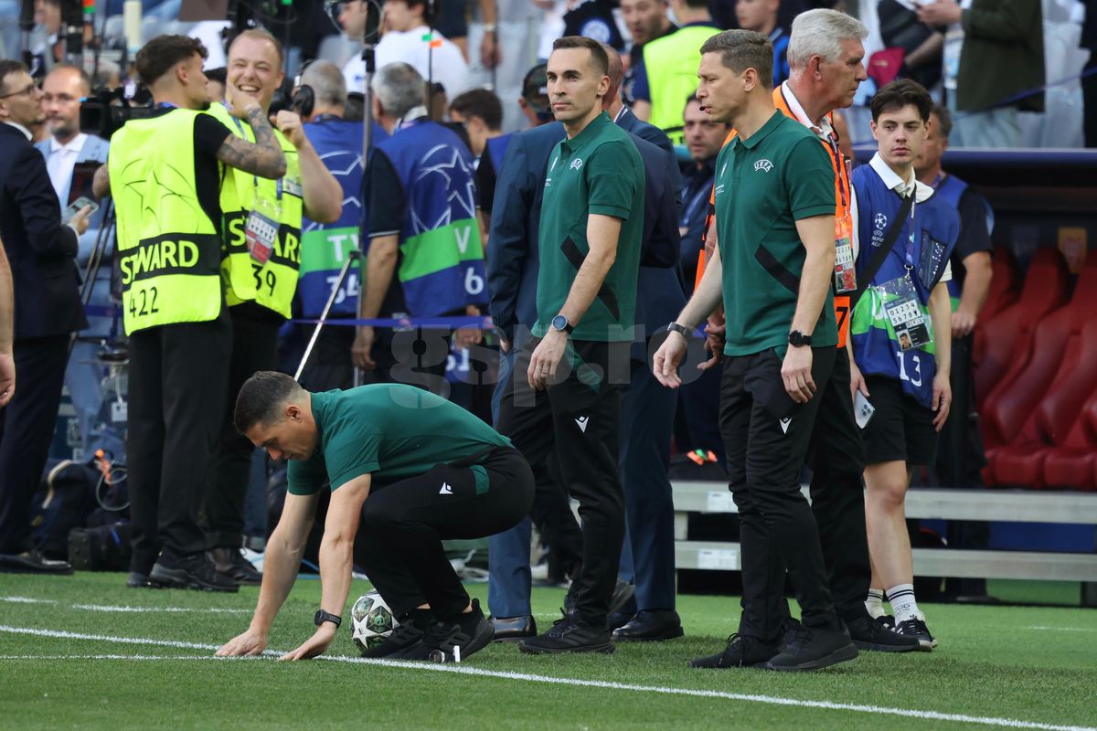 Istvan Kovacs, IMPECABIL în PSG - Inter » Cea mai discutată decizie a venit chiar în minutul 90! GSP a analizat toate fazele, fiecare cartonaș