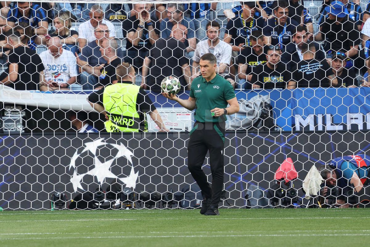 Istvan Kovacs, IMPECABIL în PSG - Inter » Cea mai discutată decizie a venit chiar în minutul 90! GSP a analizat toate fazele, fiecare cartonaș