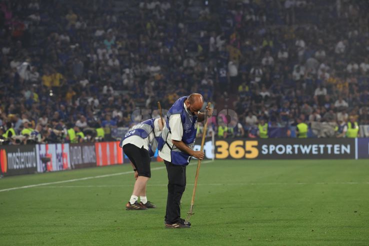 Imagini inedite la pauza finalei PSG - Inter / FOTO: Ionuț Iordache (GSP.ro)