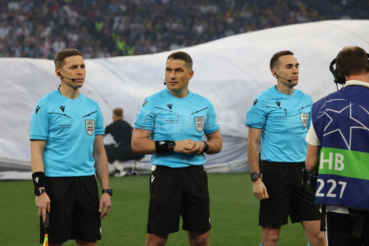 Istvan Kovacs, în PSG - Inter