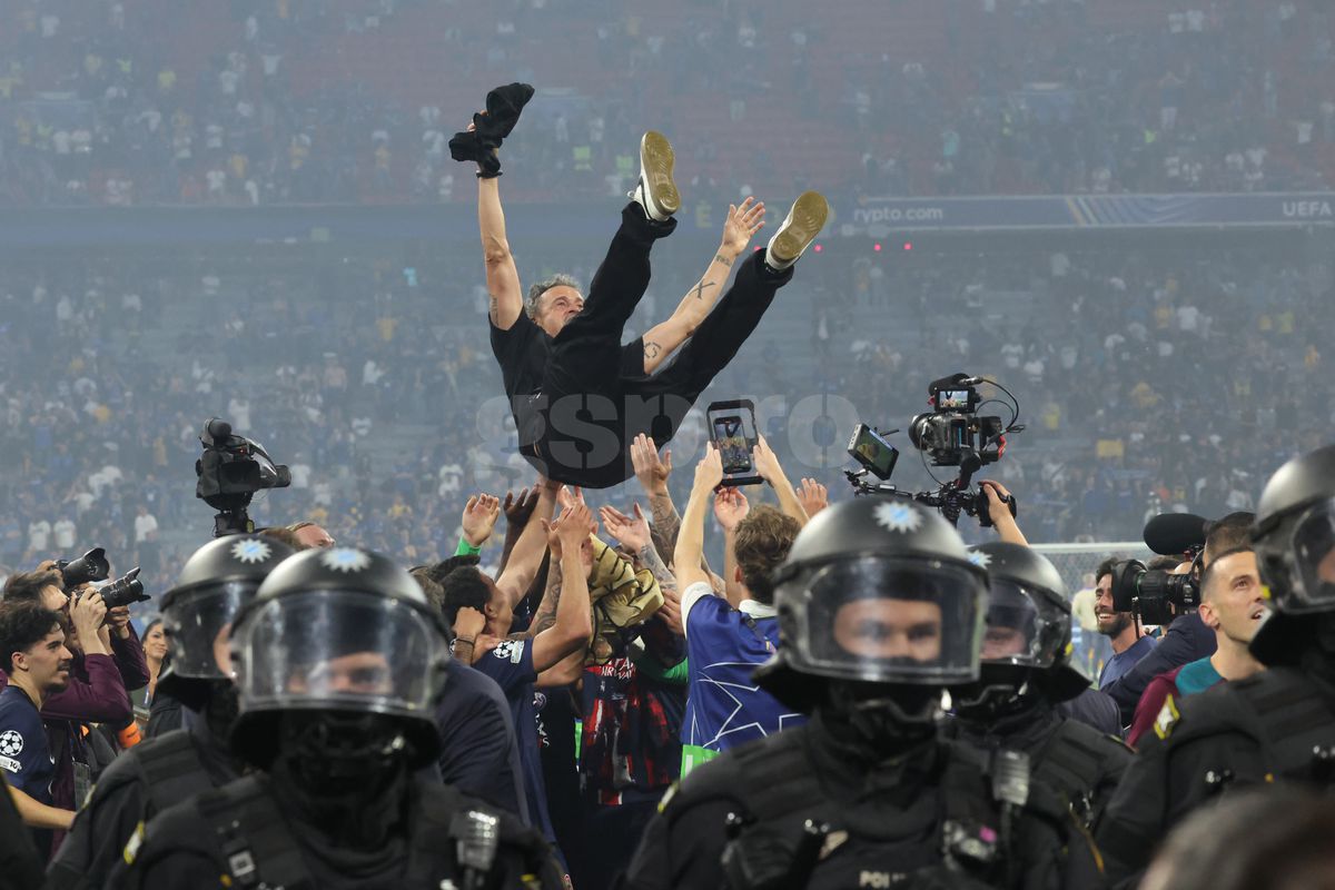 PSG - Inter, imaginile bucuriei