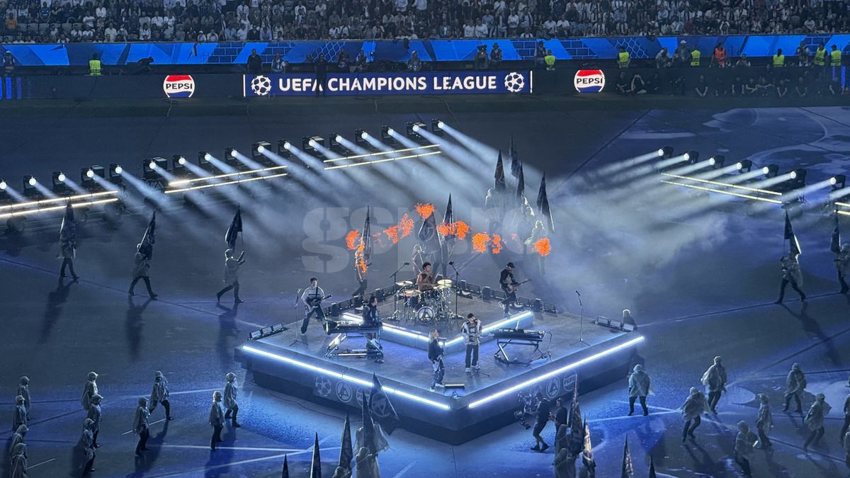 Show grandios cu flăcări și lumini speciale! Linkin Park și David Garrett au concertat în deschiderea finalei Ligii Campionilor