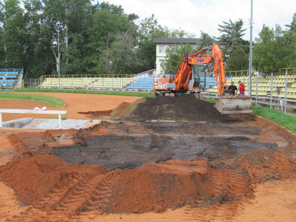 Au început lucrările de modernizare la stadionul din Slobozia
