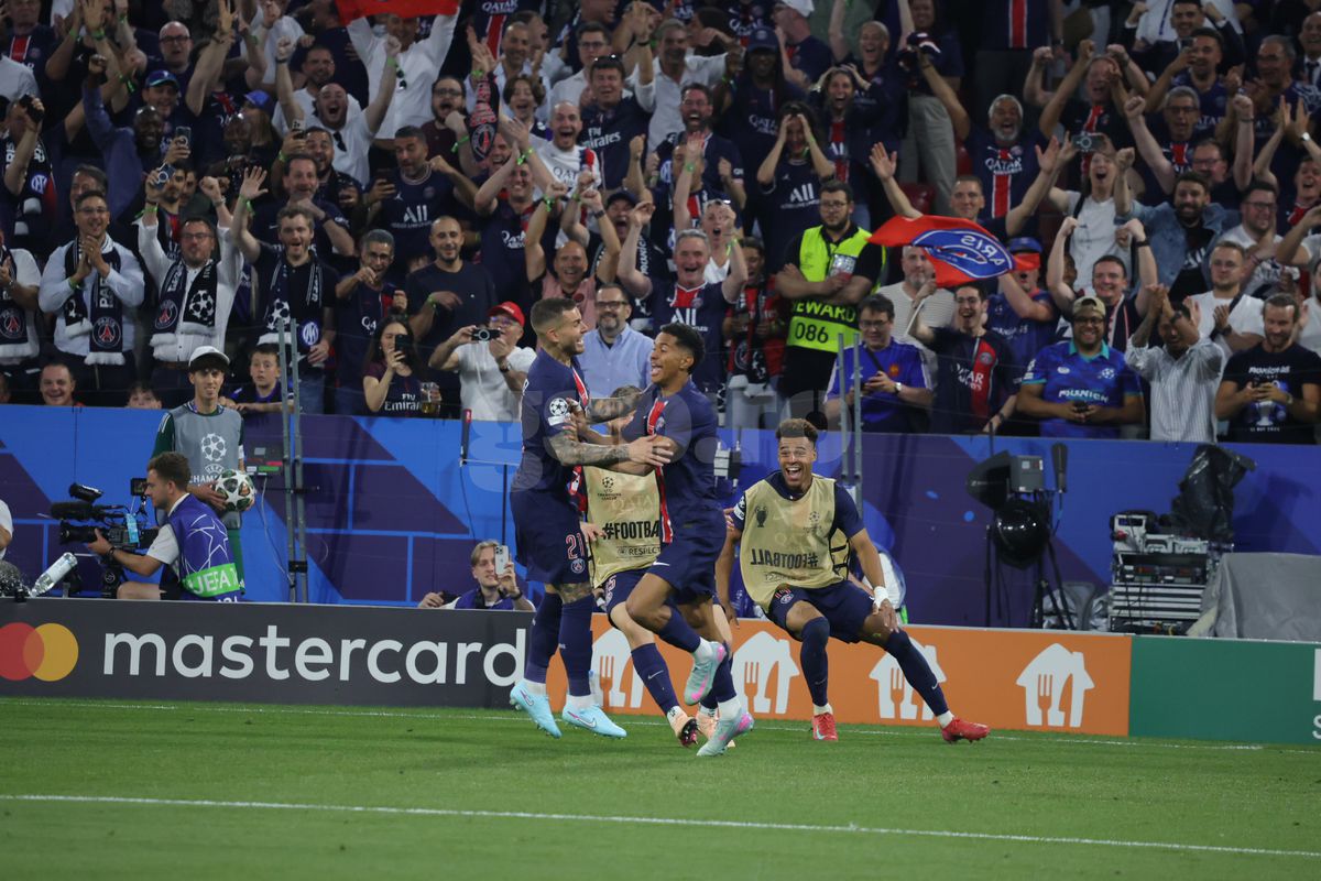 PSG - Inter, imaginile bucuriei
