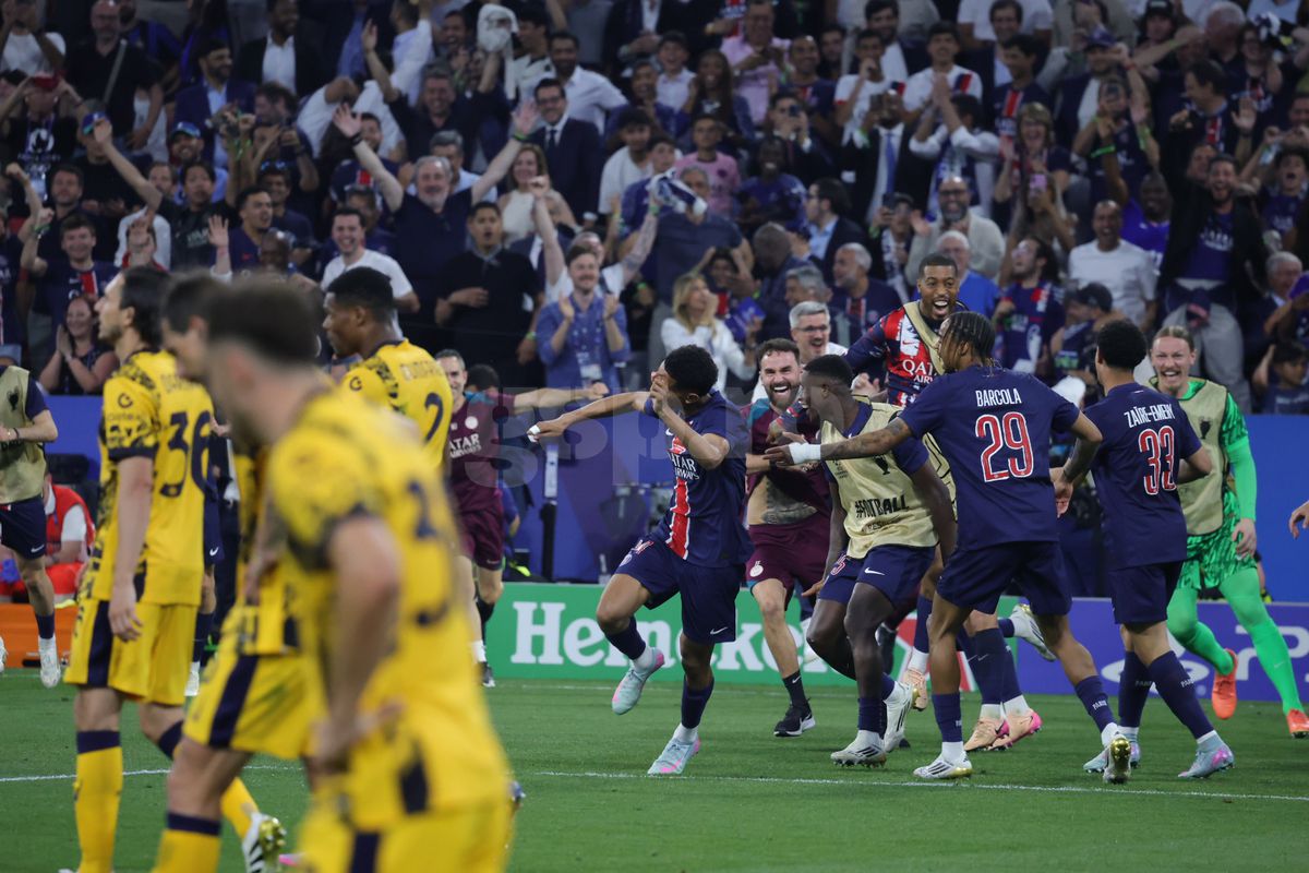 PSG - Inter, imaginile bucuriei