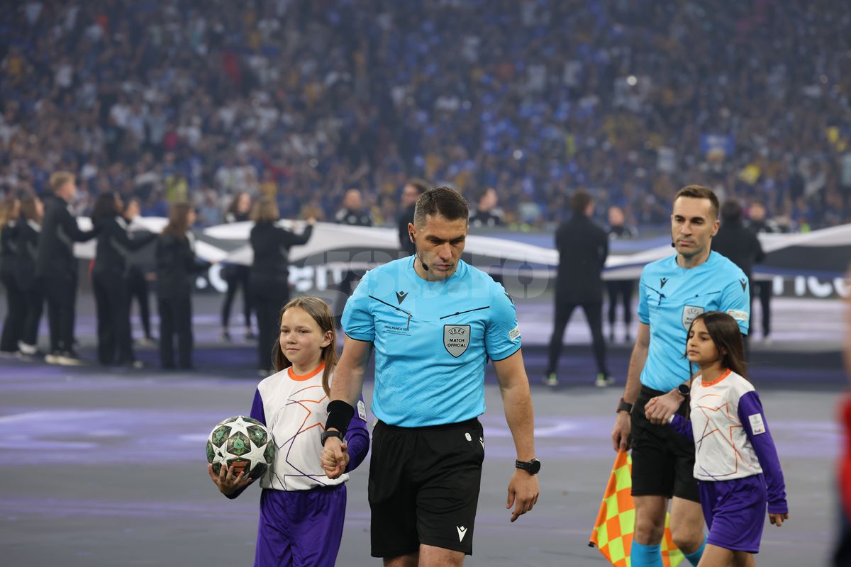 Istvan Kovacs, în PSG - Inter