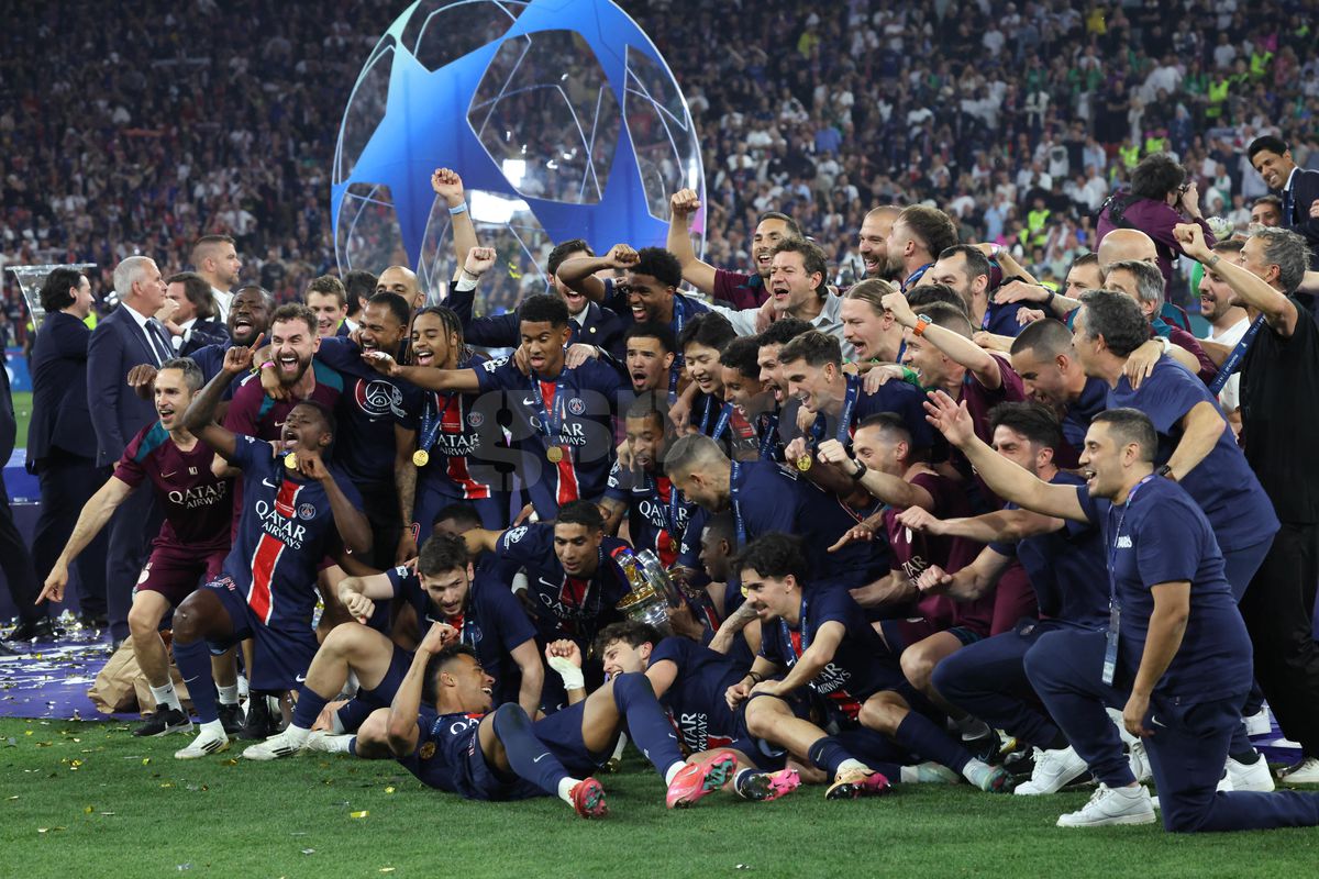 PSG - Inter, imaginile bucuriei