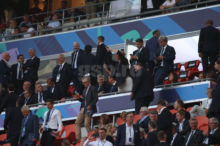 Răzvan Burleanu la finala Champions League dintre PSG și Inter Milano. Foto: Ionuț Iordache (GSP.RO)