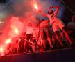 Show pirotehnic al fanilor celor de la PSG, în finala Ligii Campionilor. Foto: Ionuț Iordache (GSP.RO)