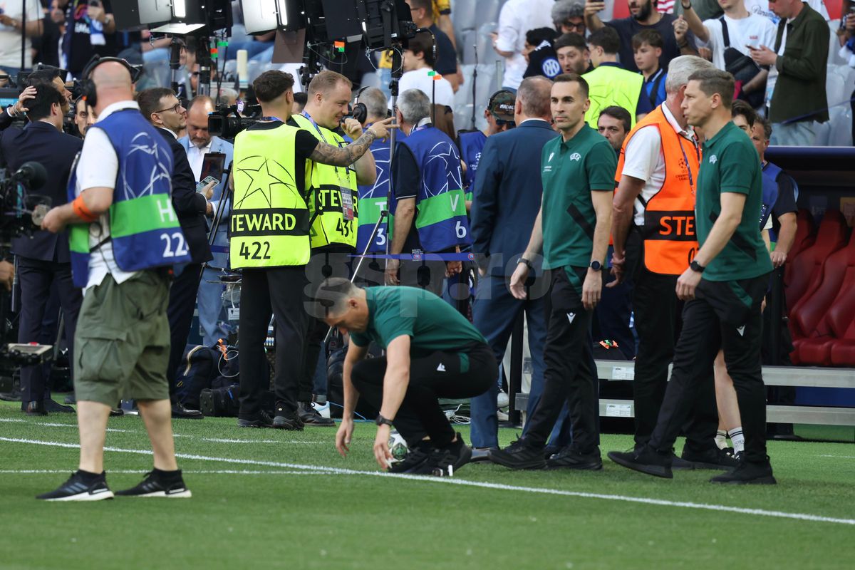 Istvan Kovacs, IMPECABIL în PSG - Inter » Cea mai discutată decizie a venit chiar în minutul 90! GSP a analizat toate fazele, fiecare cartonaș