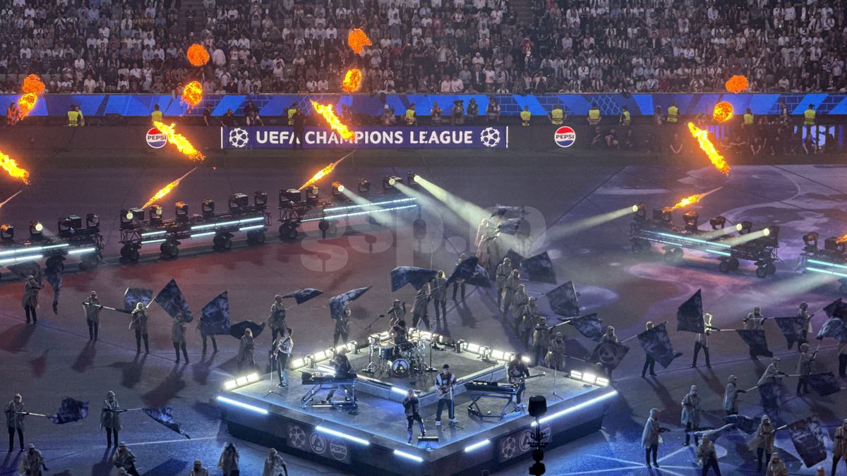 Show grandios cu flăcări și lumini speciale! Linkin Park și David Garrett au concertat în deschiderea finalei Ligii Campionilor
