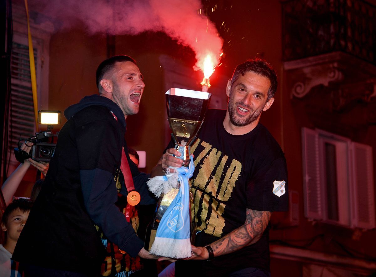 Radomir Djalovic, fostul atacant de la Rapid, campion în Croația / foto: Imago