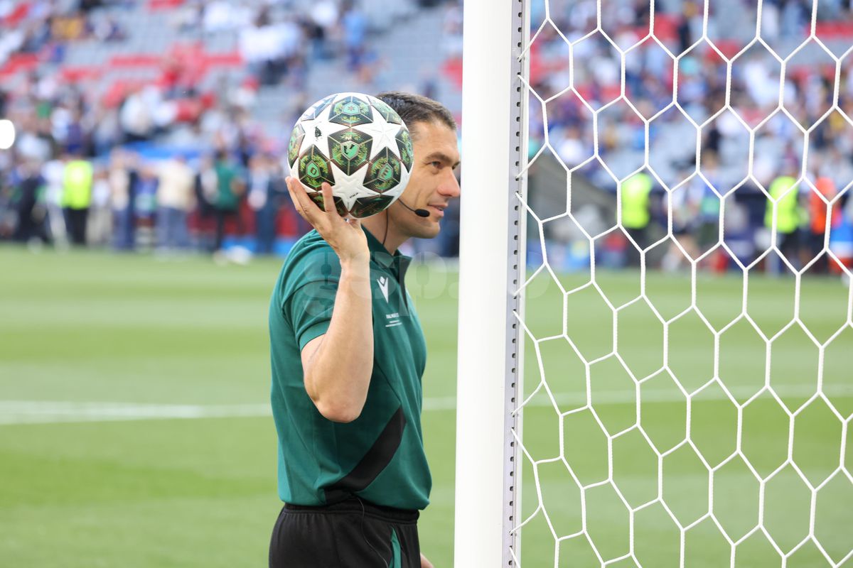 Istvan Kovacs, IMPECABIL în PSG - Inter » Cea mai discutată decizie a venit chiar în minutul 90! GSP a analizat toate fazele, fiecare cartonaș