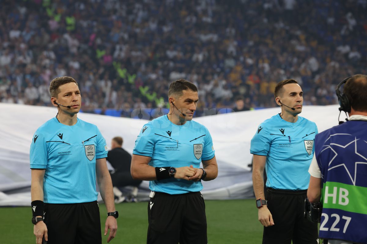 Istvan Kovacs, în PSG - Inter