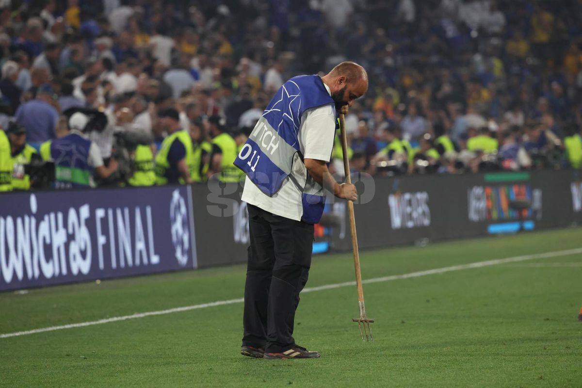 Imagini inedite la pauza finalei PSG - Inter