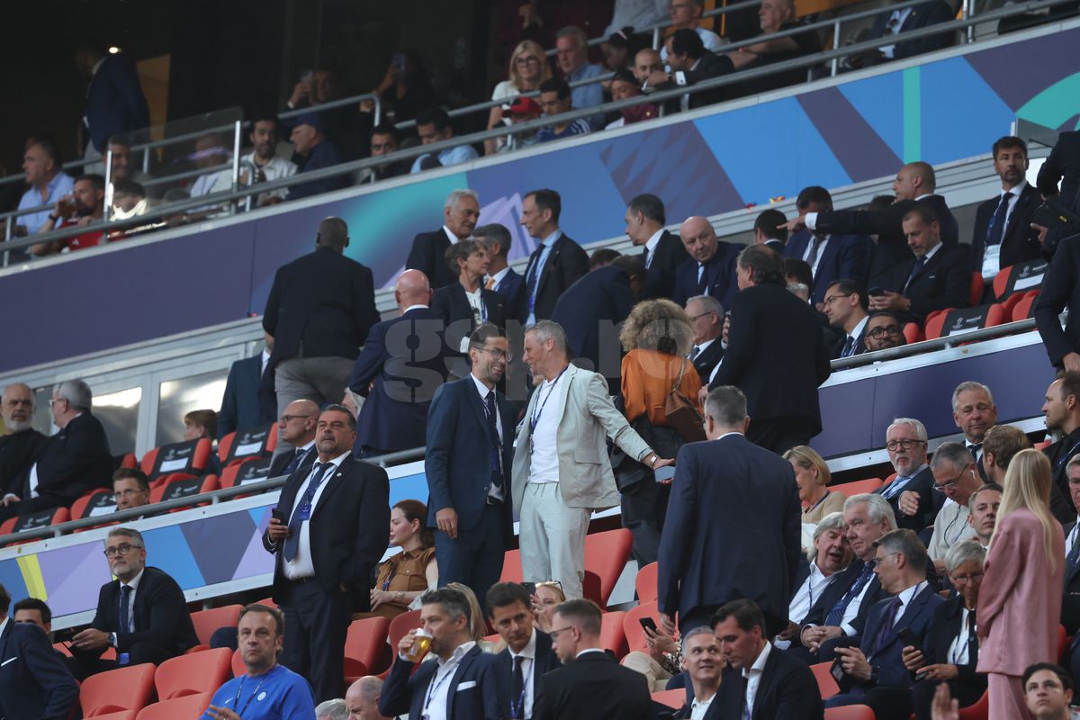 Răzvan Burleanu la finala Champions League