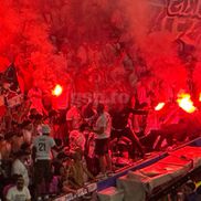 Show pirotehnic al fanilor celor de la PSG, în finala Ligii Campionilor. Foto: Andrei Crăițoiu (GSP.RO)