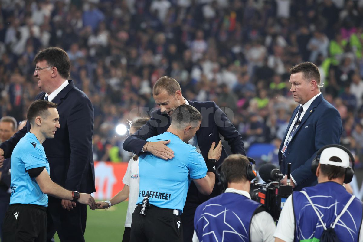Președintele UEFA i-a spus lui Kovacs doar două cuvinte, după finala Ligii Campionilor