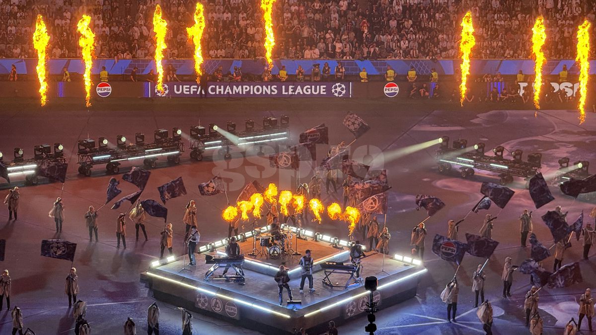 Concert deschidere finala Ligii Campionilor