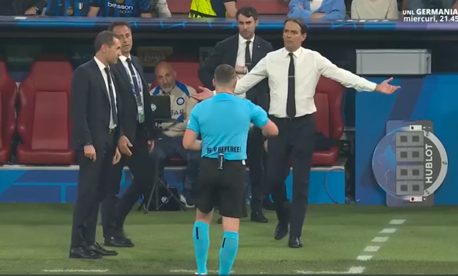 Istvan Kovacs, IMPECABIL în PSG - Inter » Cea mai discutată decizie a venit chiar în minutul 90! GSP a analizat toate fazele, fiecare cartonaș