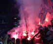 Show pirotehnic al fanilor celor de la PSG, în finala Ligii Campionilor. Foto: Ionuț Iordache (GSP.RO)