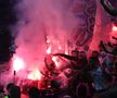 Show pirotehnic al fanilor celor de la PSG, în finala Ligii Campionilor. Foto: Ionuț Iordache (GSP.RO)