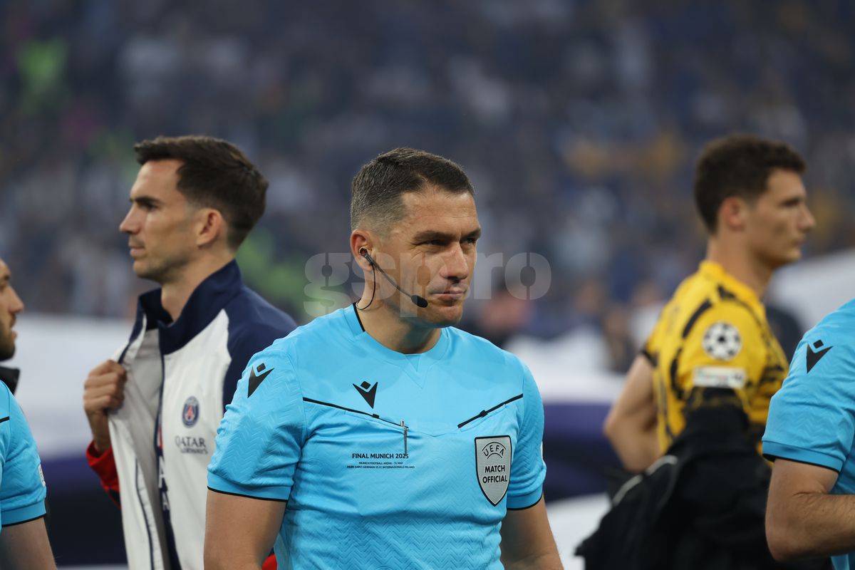 Istvan Kovacs, în PSG - Inter