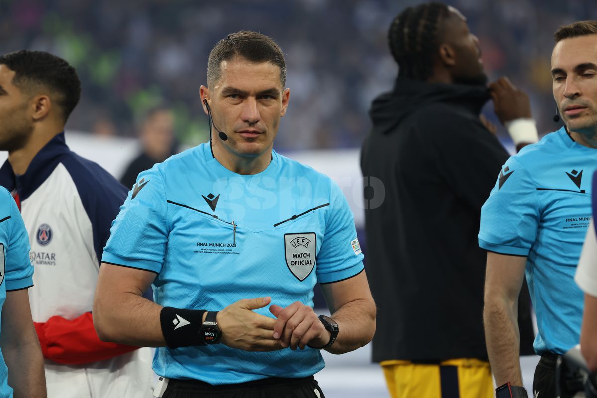 Istvan Kovacs, în PSG - Inter