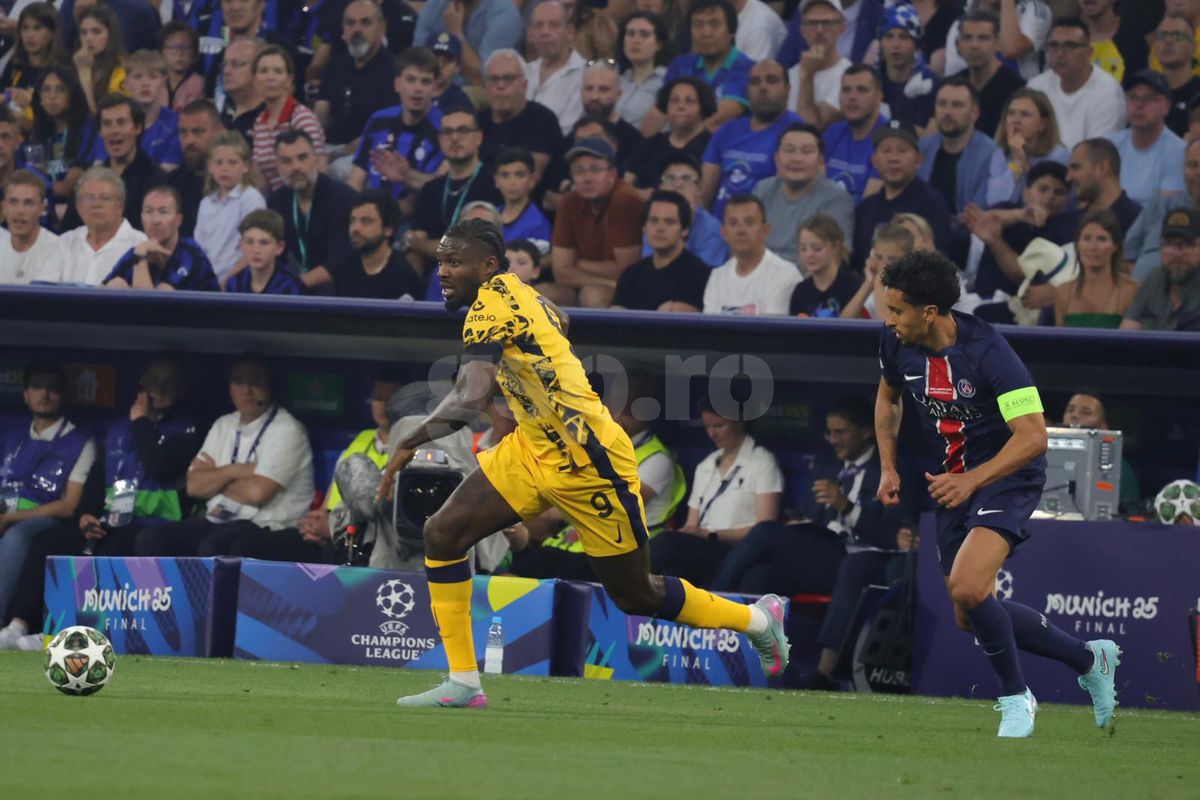 Désiré Doué a scris istorie în finala Ligii Campionilor dintre PSG și Inter