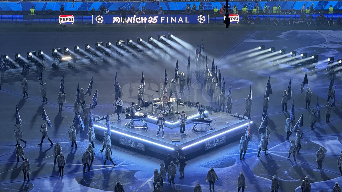 Show grandios cu flăcări și lumini speciale! Linkin Park și David Garrett au concertat în deschiderea finalei Ligii Campionilor