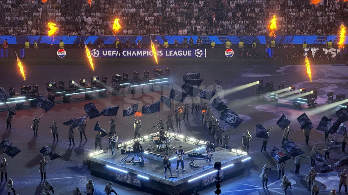 Show grandios cu flăcări și lumini speciale! Linkin Park și David Garrett au concertat în deschiderea finalei Ligii Campionilor