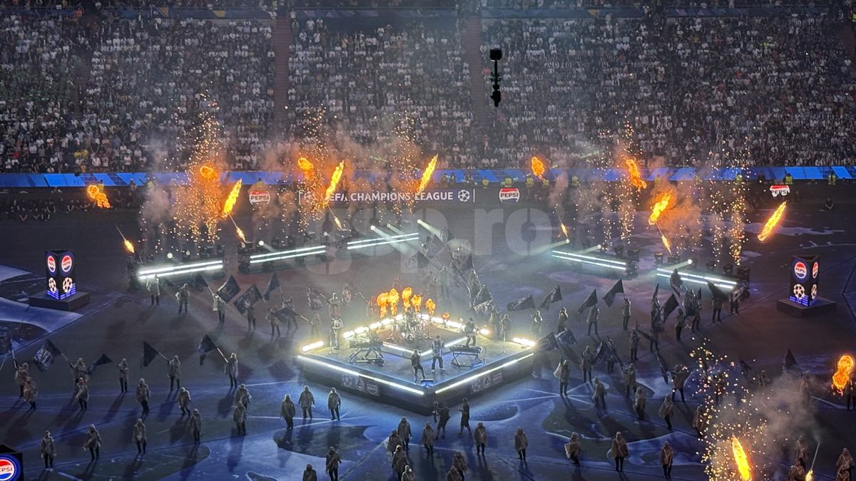 Show grandios cu flăcări și lumini speciale! Linkin Park și David Garrett au concertat în deschiderea finalei Ligii Campionilor