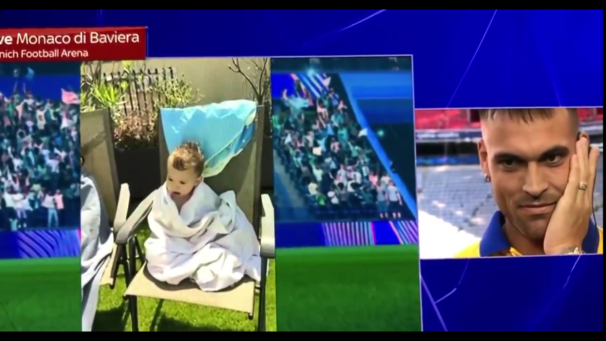 Superstarul a început să plângă pe stadion înainte de PSG - Inter » Imaginile surprinse pe Allianz Arena: „Nu îmi găsesc cuvintele”