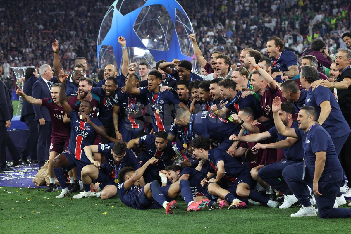 PSG - Inter, imaginile bucuriei