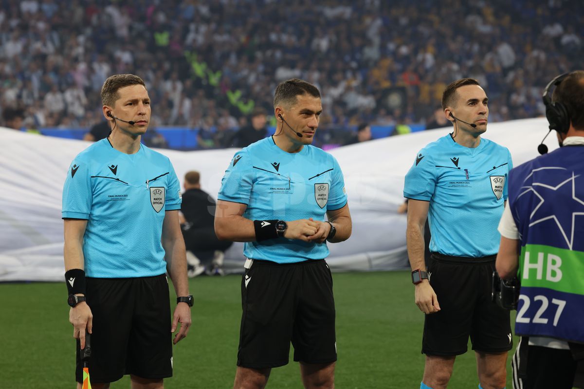 Istvan Kovacs, în PSG - Inter