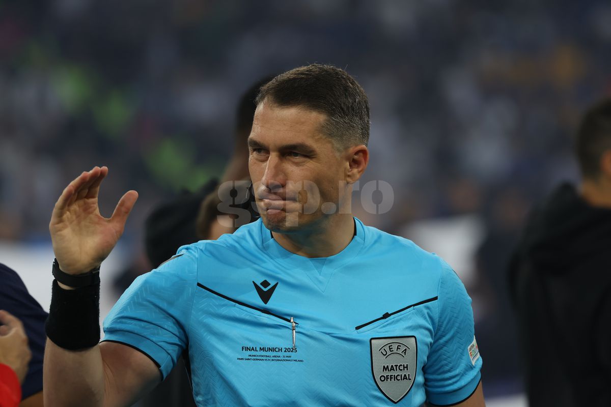 Istvan Kovacs, în PSG - Inter